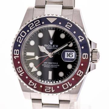  Rolex GMT-Master II Pepsi Oyster – 126710BLRO – like NEW – 08/2020 Full Set 