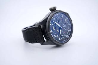 Thumbnail von IWC Große Fliegeruhr Top Gun Big Pilot Top Gun - Perpetual Calendar In Ceramic - With Box And Papers - IW502902 2014