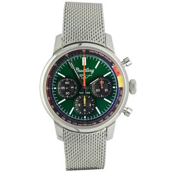  Breitling Top Time AB01762A1L1A1 Automatik 2026 Stahl Neu 