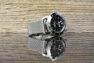 Thumbnail von Breitling Superocean Heritage II 42 AB201012 Black Dial I Automatic I Milanese I Full Set