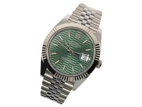 Thumbnail von Rolex Datejust 41 Green Motif Dial - SEHR SELTEN - LIKE NEW