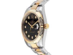 Thumbnail von Rolex Datejust 41 Diamanten Ref.126333 2021 Full Set wie Neu Datejust Diamanten