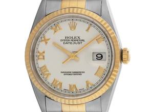 Thumbnail von Rolex Datejust 36 Ref.16233 1996 LC 100 Full Set sehr gut Vintage Datejust