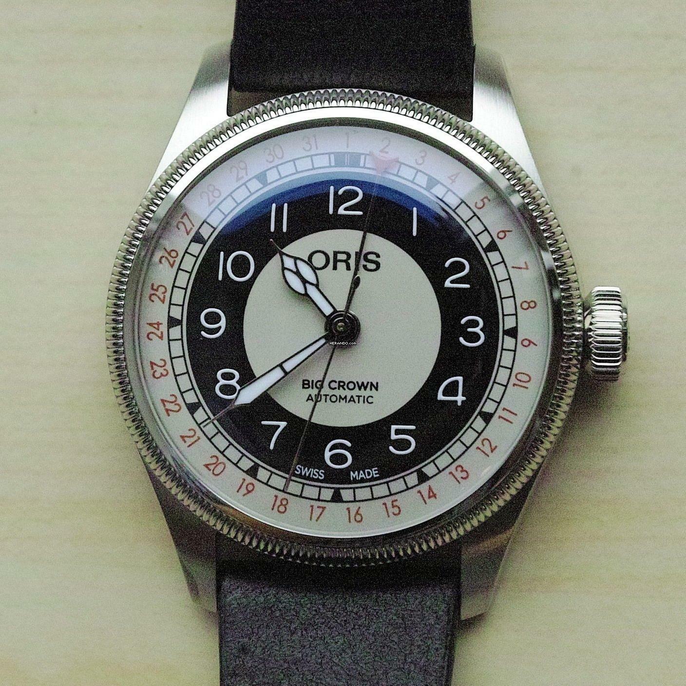 Oris Big Crown Pointer Date BULLSEYE NEW FULL SET