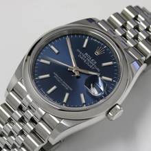 Thumbnail von Rolex Datejust 36 Blue Index Ref.126200