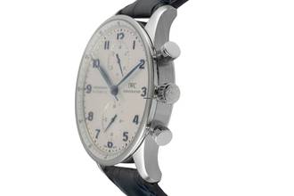 Thumbnail von IWC Portugieser Chronograph Stahl Automatik Herrenuhr IW371446 Papiere 2014