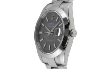 Thumbnail von Rolex Datejust 41 Silver Dial Edelstahl Automatik Herrenuhr Ref. 126300 B&P 2024