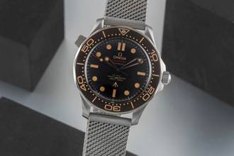 Thumbnail von Omega Seamaster Diver 300 M James Bond 007 Titan Automatik 210.90.42.20.01.001