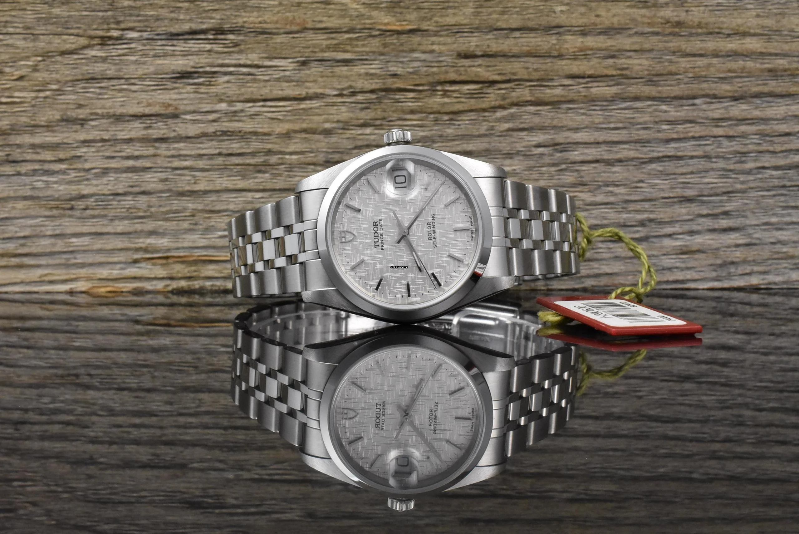 Tudor Prince Date 74000N Silver Dial NOS - Full Set 2006