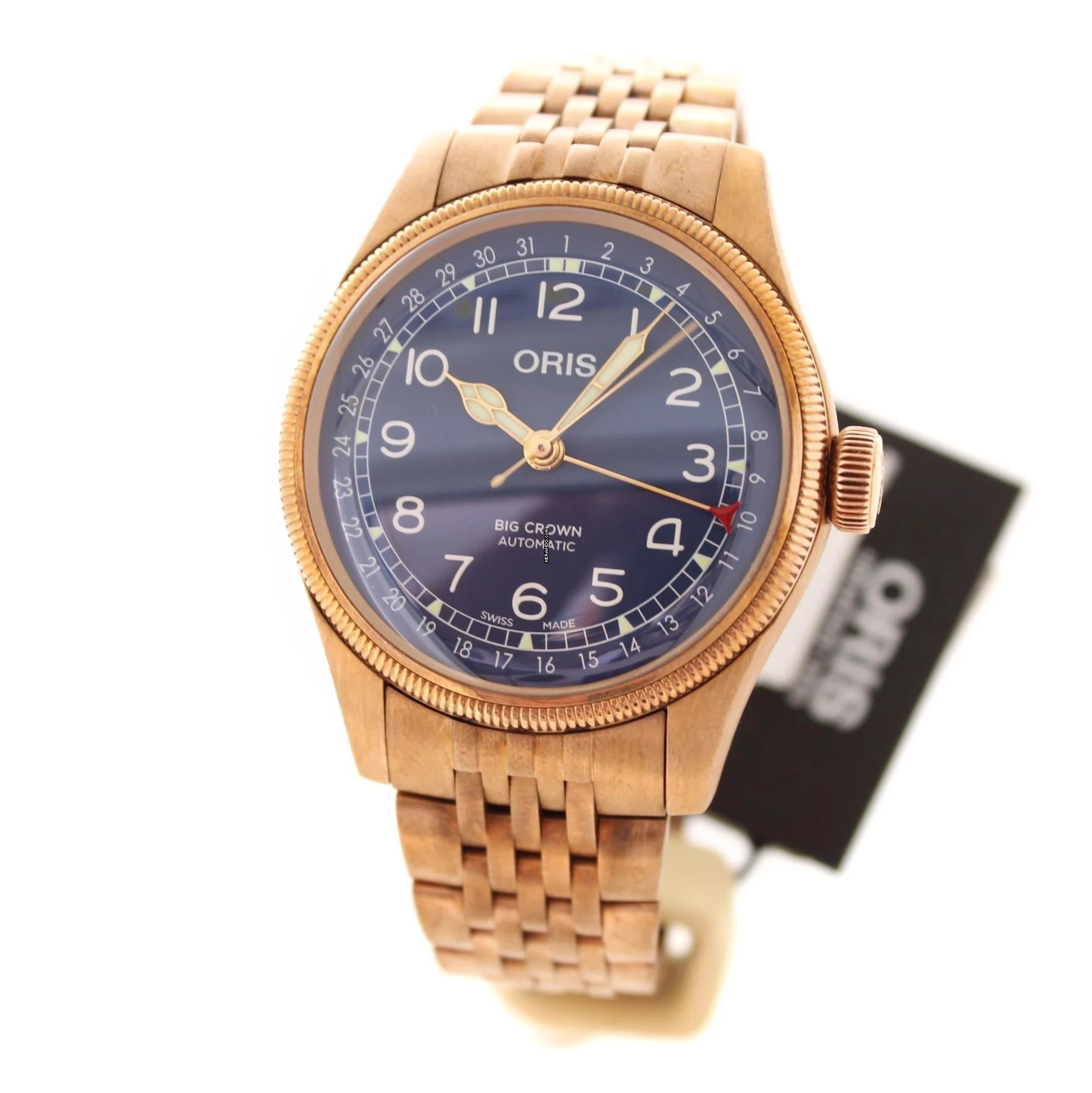 Oris Big Crown Pointer Date 754 7741 3165-07 8 20 Big Crown Pointer Date 01 Full Set