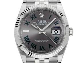 Thumbnail von Rolex Datejust 36 Wimbledon Ref.126234 2021 Full Set wie Neu Datejust Wimbledon