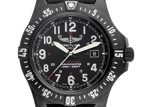  Breitling Colt Skyracer Ref.X74320E4/BF87 2019 Full Set wie Neu Vintage Colt Skyracer Carbon 