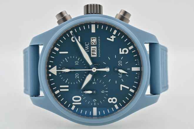  IWC Fliegeruhr Chronograph Top Gun Miramar Fliegerchronograph Pilots Chronograph Top Gun 41 Miramar Blue IW389409 