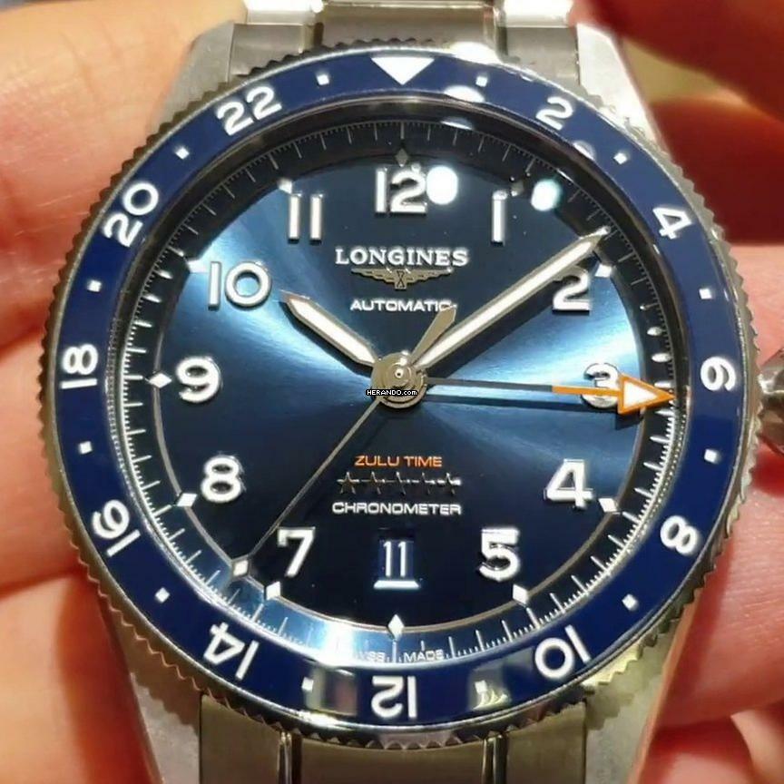 Longines Spirit ZULU TIME NEW FULL SET