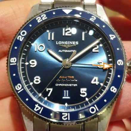  Longines Spirit ZULU TIME NEW FULL SET 