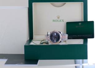 Thumbnail von Rolex Datejust 41 Stahl Roségold Wimbledon Dial Jubilé B+P 126331