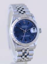 Thumbnail von Rolex Datejust 31 Medium Datejust Weißgold blue dial Jubiléband 31mm Lady B+P