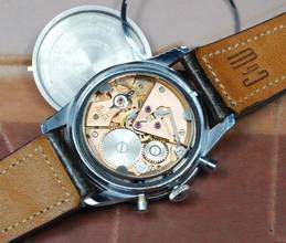 Thumbnail von Chronofixe SUPER RARE TYPE 322 CHRONOSTOP CHRONO FROM THE 50'S