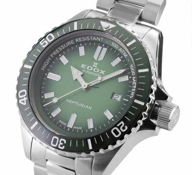  Edox Herren Uhr Automatik 80120 3VM VDN1 Neptunian Swiss MadeØ 44 mm 