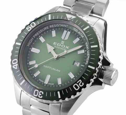  Edox Herren Uhr Automatik 80120 3VM VDN1 Neptunian Swiss MadeØ 44 mm 