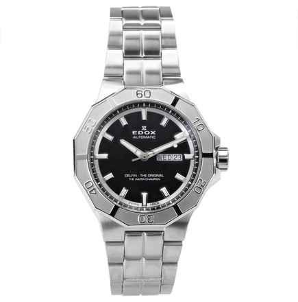  Edox Herren Uhr Automatik 88008 3M NIN Delfin Ø 44 mm Swiss Made 