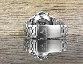 Thumbnail von Omega Seamaster Diver 300 M Chronograph Blue Wave Dial 2225.80.00 - Full Set