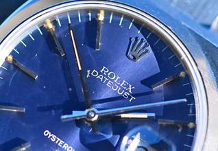 Thumbnail von Rolex Datejust Oysterquartz 17000 | rare MK 1 / first series | blue dial | unpolished