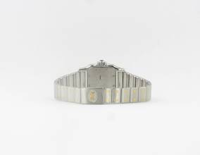 Thumbnail von Cartier Santos Galbée Stahl / Gold