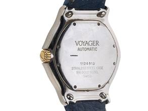 Thumbnail von Ebel Voyager Weltzeituhr Ref.1124913-3001 1998 Full Set sehr gut Vintage Voyager Weltzeituhr Faltschließe