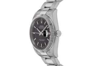 Thumbnail von Rolex Datejust 36 Roulette Ref.116234 2017 LC 100 Full Set wie Neu Vintage Datejust Roulette Stahl 18kt Weißgold