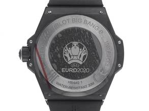 Thumbnail von Hublot Big Bang E Smartwatch UEFA 2020 Ref.HB440.CI.1100.RX.EUR20 2020 Full Set wie Neu Vintage Big Bang E Smartwatch UEFA 2020 Keramik Faltschließe