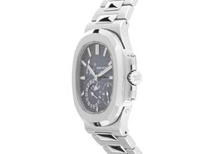 Thumbnail von Patek Philippe Nautilus Ref.5712/1A-001 2014 Full Set Original unpoliert Nautilus Mondphase