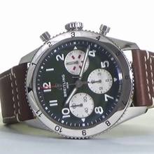 Thumbnail von Breitling Classic AVI Chronograph 42 Curtiss Warhawk NEW FULL SET