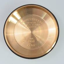 Thumbnail von Rolex Oyster Perpetual Date 1503 blue dial yellow gold 18KT 1969's