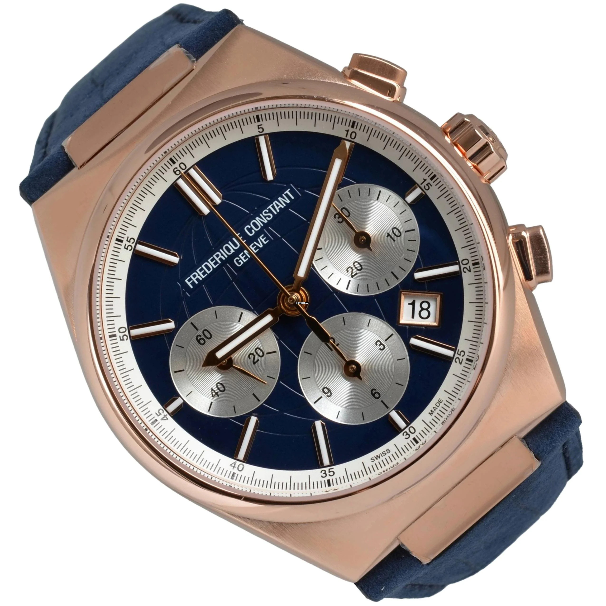 Frederique Constant Highlife FC-391NS4NH4 chronograph automatic Full Set NEW 2025