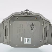 Thumbnail von Cartier Santos De Cartier WSSA0089 Large Titanium Full Set NEW Model