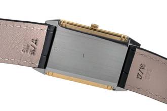 Thumbnail von Jaeger-LeCoultre Reverso Stahl / Gold Quarz Herrenuhr Ref. 140.105.5