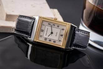 Thumbnail von Jaeger-LeCoultre Reverso Stahl / Gold Quarz Herrenuhr Ref. 140.105.5