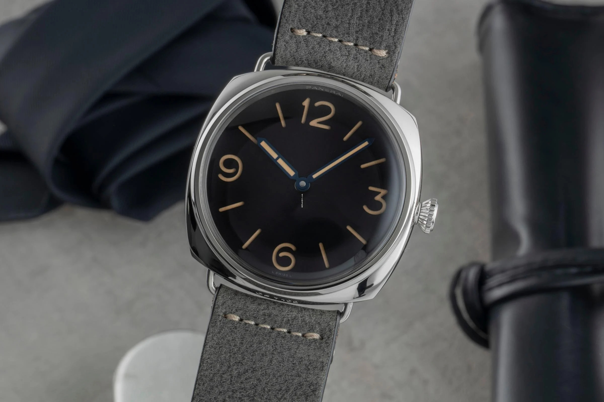 Panerai Radiomir 3 Days Anonymous Handaufzug Ref. PAM00721 Papiere 2018