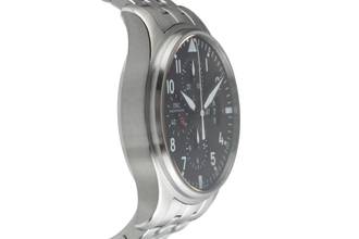 Thumbnail von IWC Fliegeruhr Chronograph Stahl Automatik Herrenuhr Ref. IW377704 B&P 2018