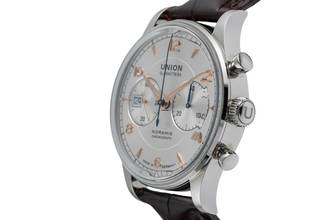 Thumbnail von Union Glashütte Noramis Chronograph Stahl Automatik Ref. D012.427.16.037.01 B&P
