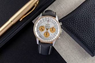 Thumbnail von Breitling Navitimer Chronograph Stahl / Gold Automatik Herren Ref D23322 Papiere