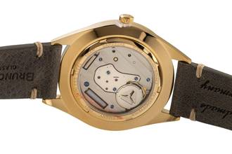 Thumbnail von Bruno Söhnle Glashütte Merano Stahl / vergoldet Quarz Ref. 17-33232-241 B&P