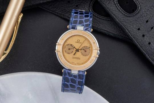  Omega Constellation Day-Date Chronometer Day Date Stahl / Gold Quarz Herrenuhr 198.0145 