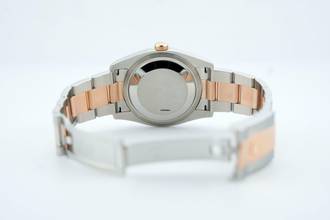 Thumbnail von Rolex Datejust 36 36MM - Rolesor Everose - Black Arabic Dial - Roulette Date Wheel 116201 2012