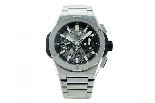  Hublot Big Bang Integrated Integral Time Unico Chronograph - Titanium - 42 Mm - Box+Papers Official Service 451.NX.1170.NX 2021 