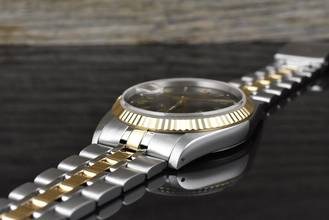 Thumbnail von Tudor Prince Date Day 76213 Black Dial Automatik - Full Set