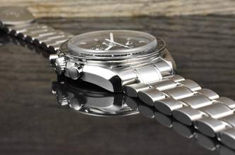 Thumbnail von Omega Speedmaster Professional Moonwatch Co Axial Date Black Dial Autimatik - B&P