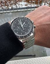 Thumbnail von Omega Speedmaster Professional Moonwatch Co Axial Date Black Dial Autimatik - B&P