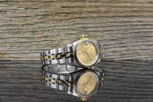  Tudor Prince Oysterdate Princess Oysterdate 92413N Stahl / Gold unpoliert - Zertifikat 2015 